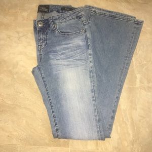 Bebock for Express Boot Stretch Jeans Distressed